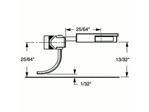 HO Multi-Purpose Coupler, 25/64" Overset (2pr)