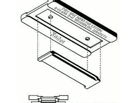 HO Uncoupler Gluing Jig