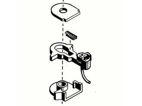 HO Pilot Coupler, 1/4" Underset (2pr)