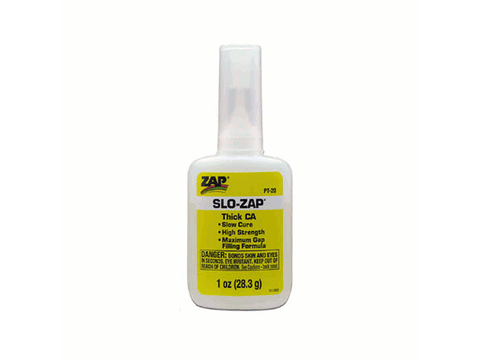 A Slo ZAP CA Glue, 1 oz, Thick