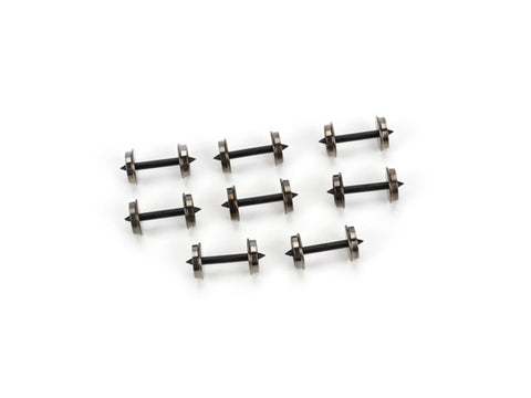 HO 36" Metal Wheelset, Short Axle (8)