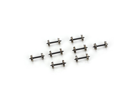 HO 36" Metal Wheelset, Long Axle (8)