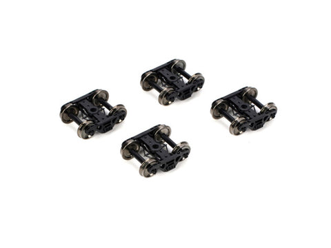 HO 100-Ton Roller Bearing Truck, .110" Tread (2Pr)