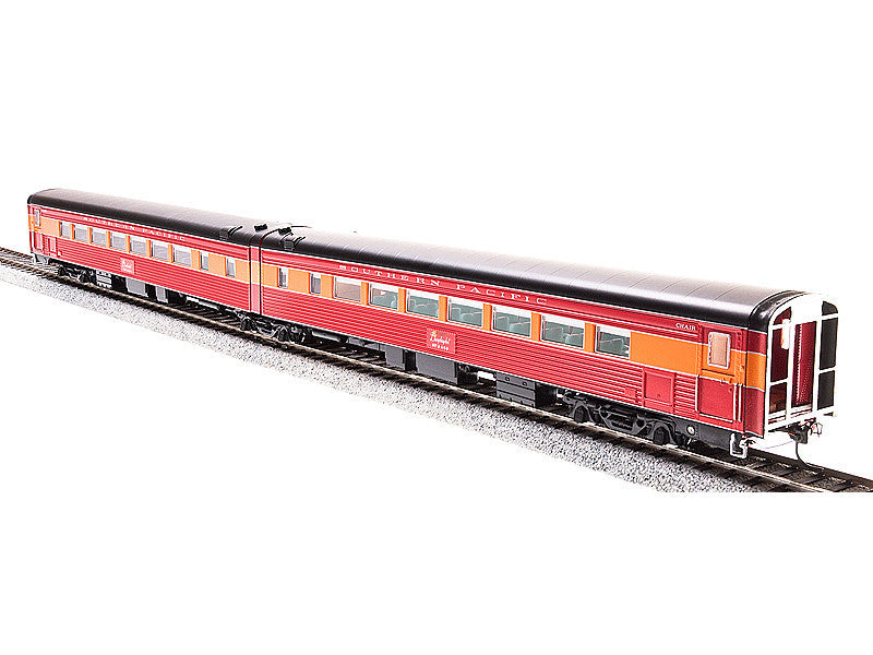 bli1571 HO SP Coast Daylight Train #98 Articulated Chair Car w/Antenna -- Southern Pacific #W2462/M2461