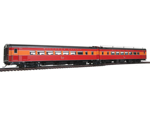HOSP Coast Daylight Train #98 Articulated Chair Car w/Antenna -- Southern Pacific #W2474/M2473