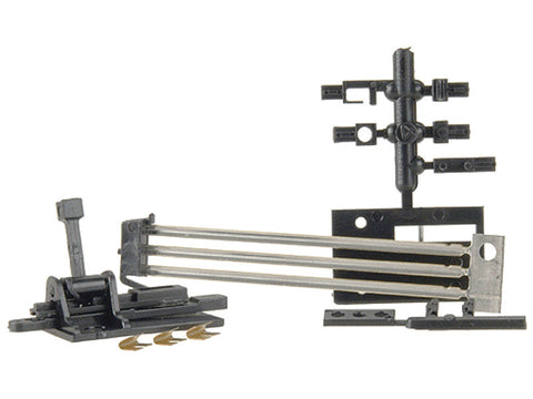 HO Operating Ground Throw -- Sprung .165" Travel w/SPDT Contacts & Fittings