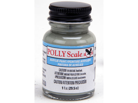 A Polly Scale(TM) Acrylic Railroad Colors - 1oz 30ml -- Canadian National Gray #11