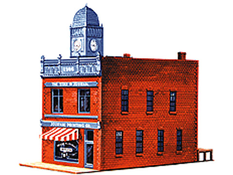 N Building Kits -- Star-Journal Building - 3-5/8 x 2-1/2" 9 x 6.3cm