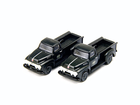 N Mini Metals 1954 Ford F-350 Pickup Truck -- New York Central pkg(2)