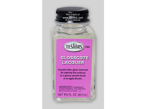 A Glosscote Clear Finish -- 1-3/4oz 51.8ml Bottle