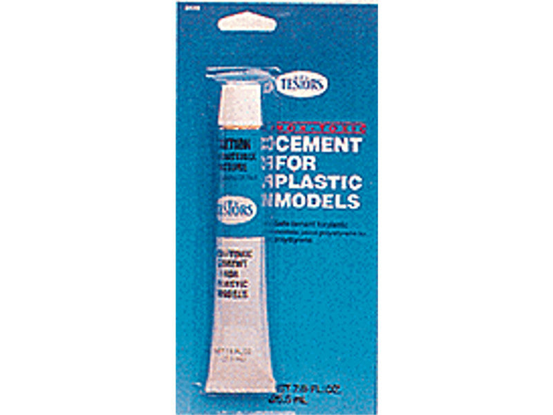 tes3522c A Non-Toxic Plastic Cement -- 7/8oz 25.9ml Carded