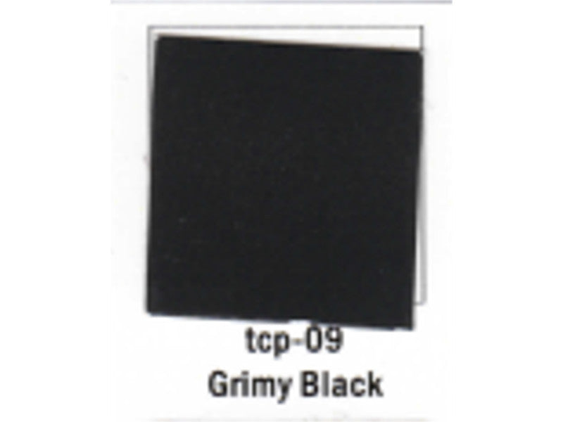 tup009 A Railroad Color Acrylic Paint 1oz 29.6ml -- Grimy Black