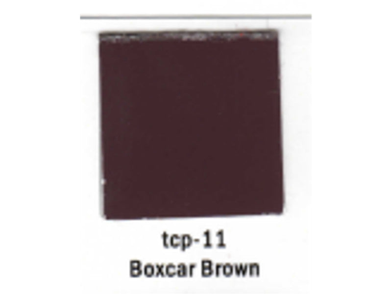 tup011 A Railroad Color Acrylic Paint 1oz 29.6ml -- Boxcar Brown