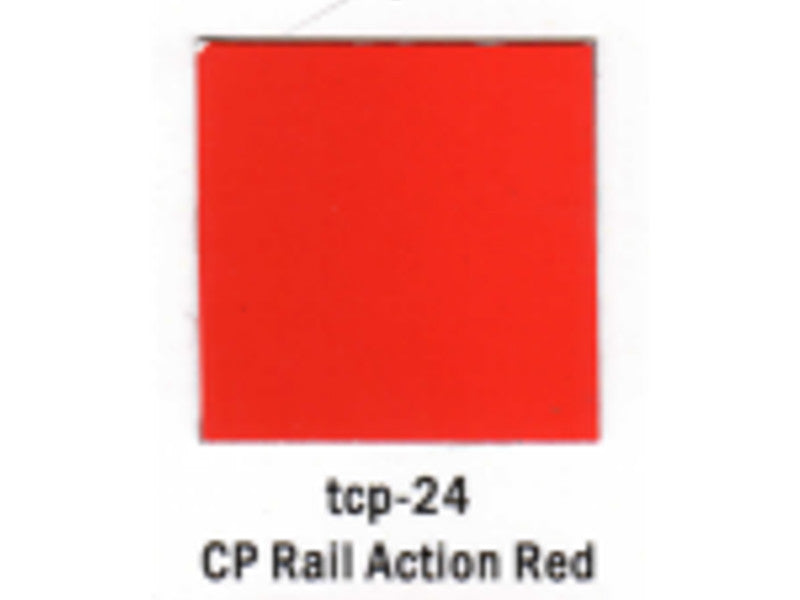 tup024 A Railroad Color Acrylic Paint 1oz 29.6ml -- Canadian Pacific Action Red