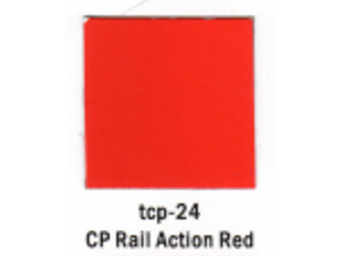 A Railroad Color Acrylic Paint 1oz 29.6ml -- Canadian Pacific Action Red