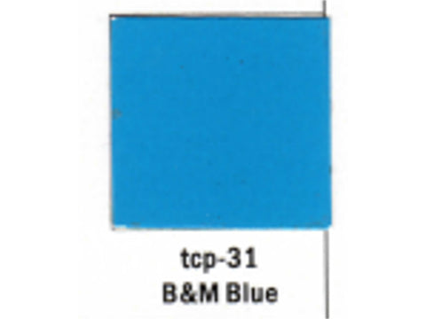A Railroad Color Acrylic Paint 1oz 29.6ml -- Boston & Maine Blue