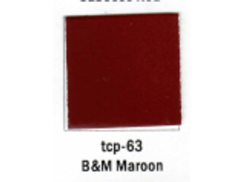 tup063 A Railroad Color Acrylic Paint 1oz 29.6ml -- Boston & Maine Maroon