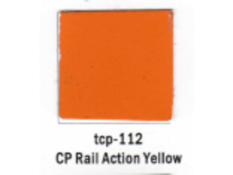 A Railroad Color Acrylic Paint 1oz 29.6ml -- Canadian Pacific Action Yellow