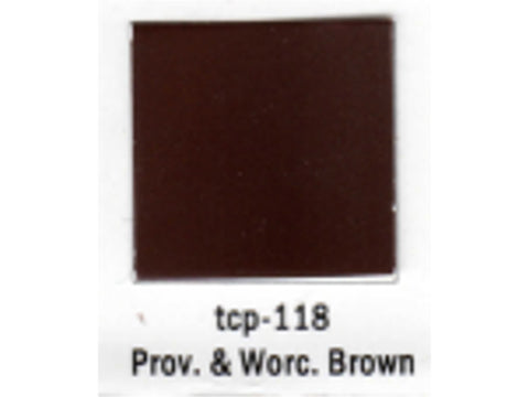 A Railroad Color Acrylic Paint 1oz 29.6ml -- Providence & Worcester Brown