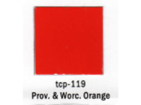A Railroad Color Acrylic Paint 1oz 29.6ml -- Providence & Worcester Orange