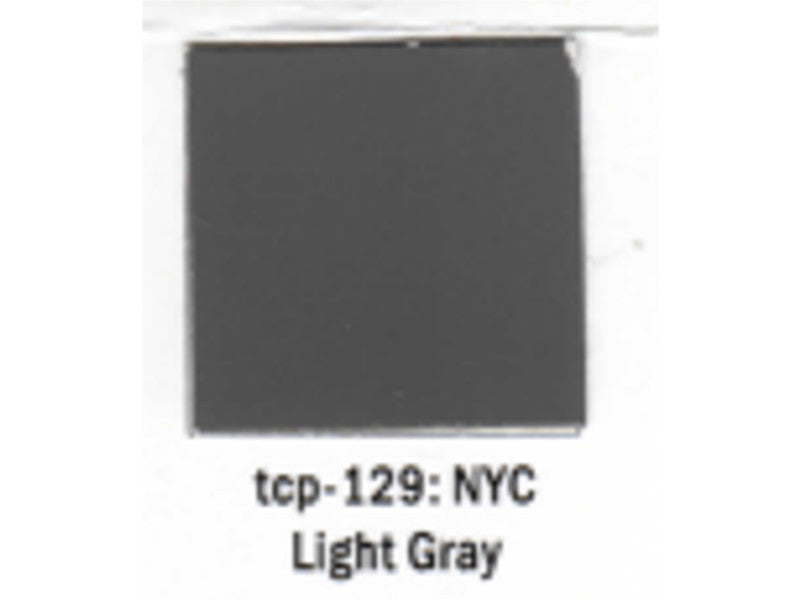 tup129 A Railroad Color Acrylic Paint 1oz 29.6ml -- New York Central Light Gray